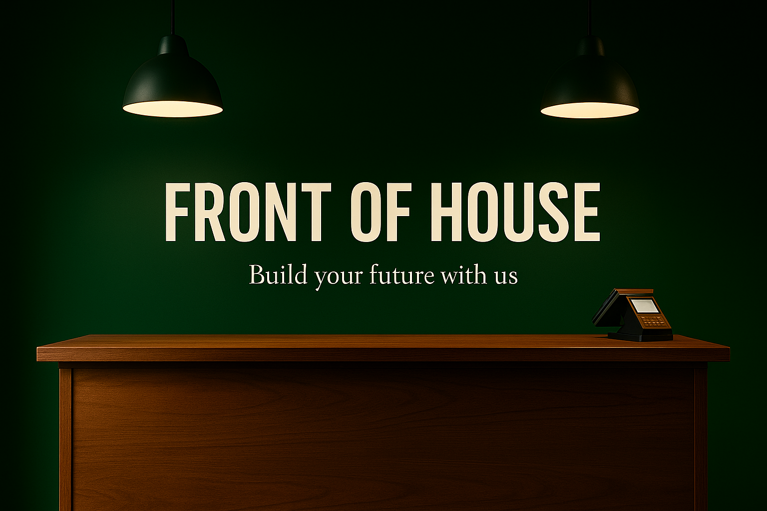 Front of House Careers